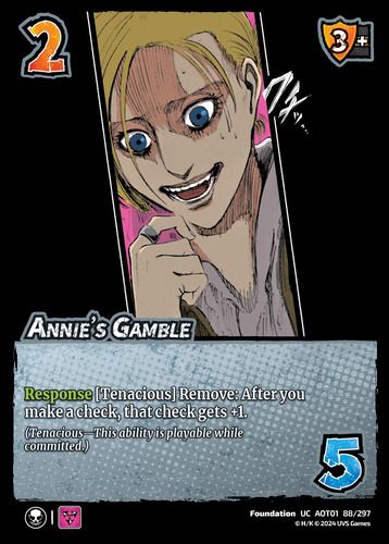 Annie's Gamble