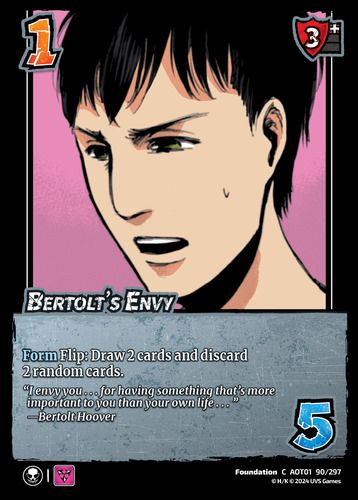 Bertolt's Envy