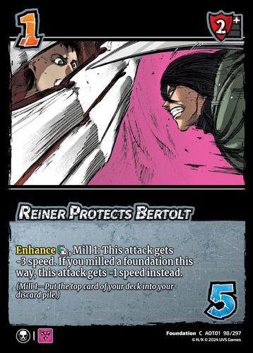 Reiner Protects Bertolt