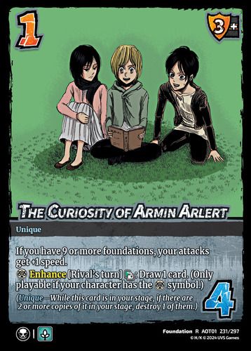 The Curiosity of Armin Arlert