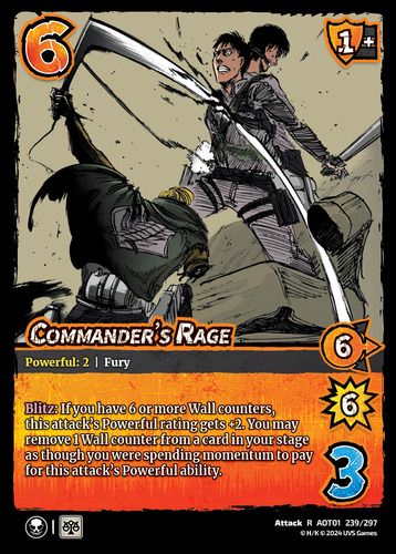 Commander's Rage