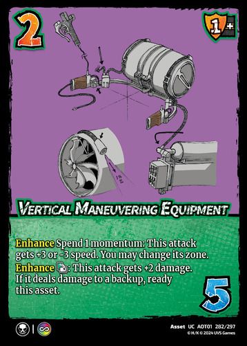 Vertical Maneuvering Equipment