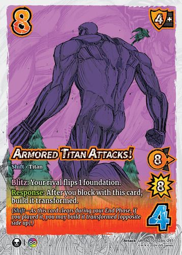 Armored Titan Attacks!