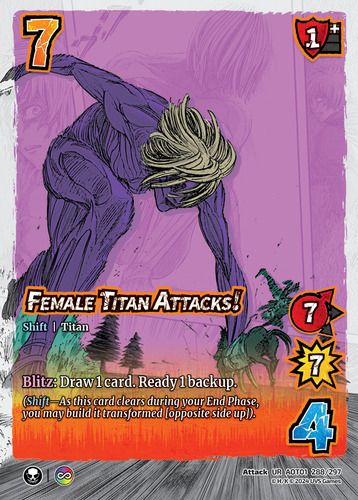 Female Titan Attacks!