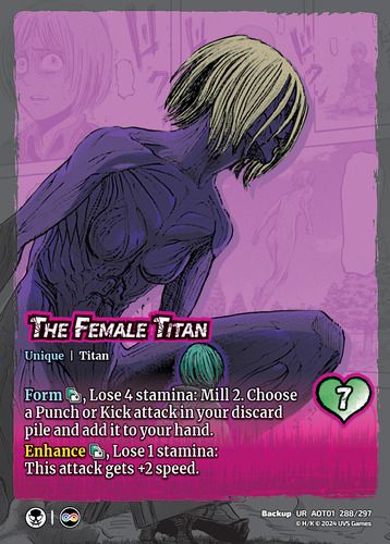 Female Titan Attacks!