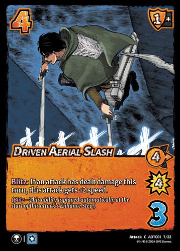 Driven Aerial Slash