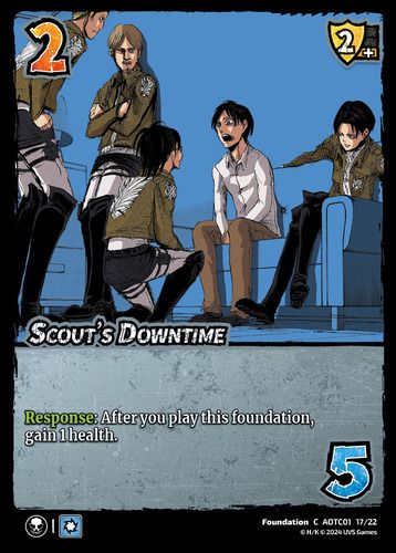 Scout's Downtime