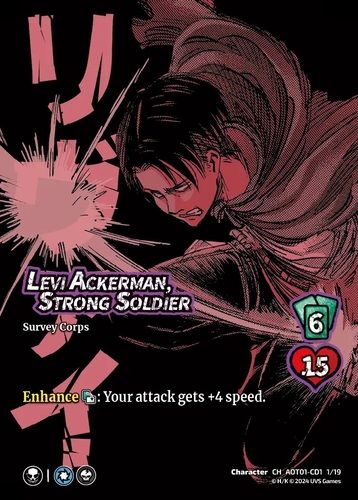 Levi Ackerman, Strong Soldier