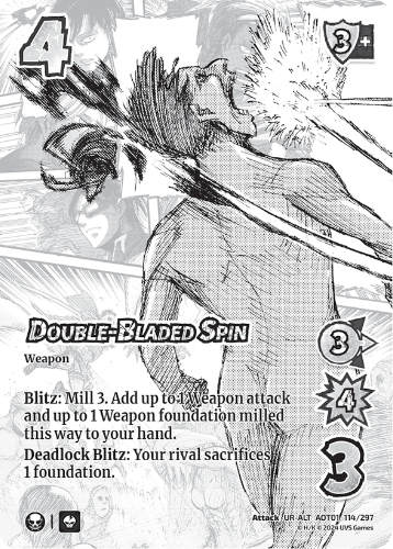 Double-Bladed Spin