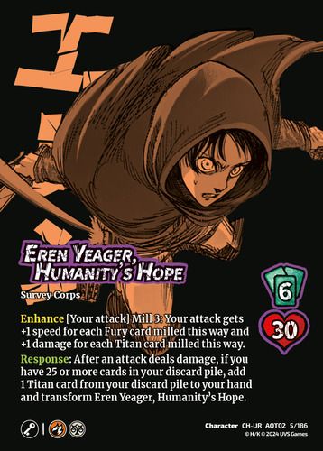 Eren Yeager, Humanity's Hope