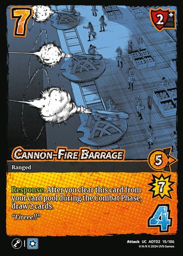 Cannon-Fire Barrage