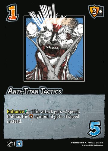 Anti-Titan Tactics