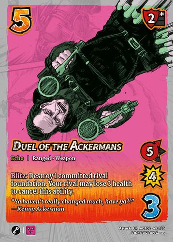 Duel of the Ackermans