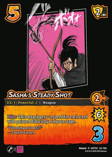 Sasha's Steady Shot