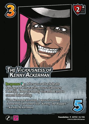 The Viciousness of Kenny Ackerman