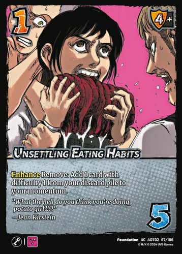 Unsettling Eating Habits