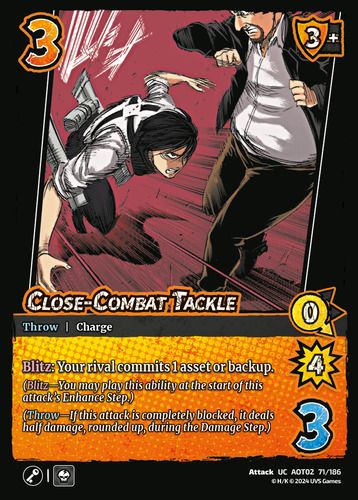 Close-Combat Tackle