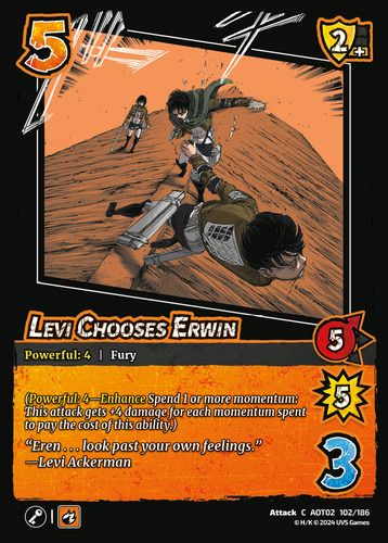 Levi Chooses Erwin