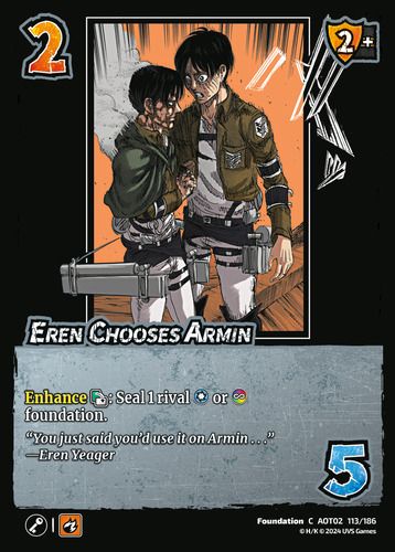 Eren Chooses Armin