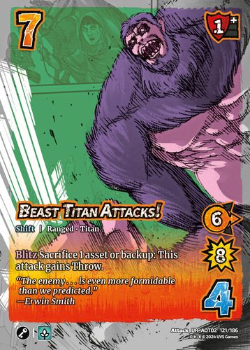 Beast Titan Attacks!