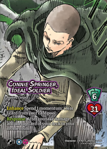 Connie Springer, Ideal Soldier