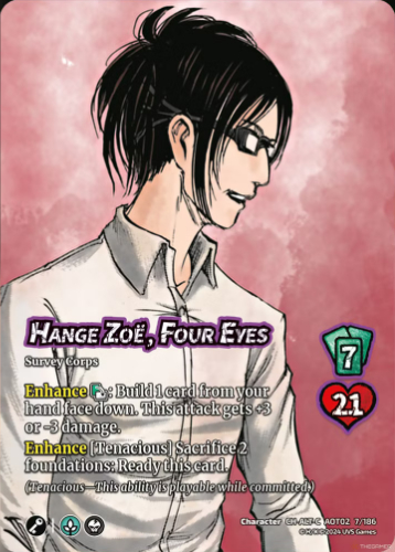 Hange Zoe, Four Eyes