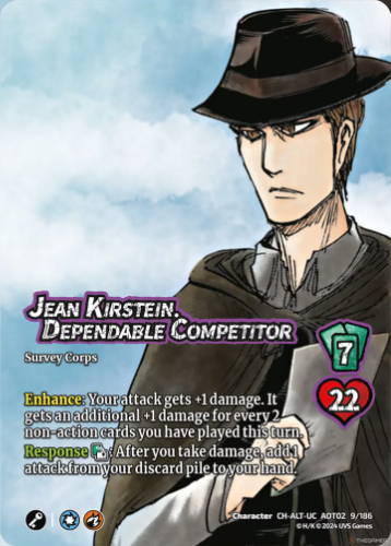 Jean Kirstein, Dependable Competitor