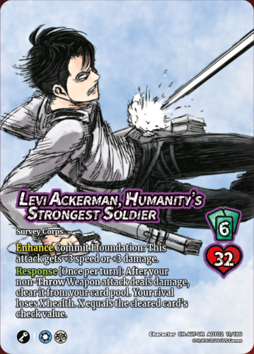 Levi Ackerman, Humanity's Strongest Soldier