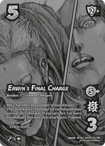 Erwin's Final Charge