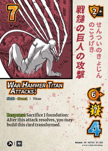 War Hammer Titan Attacks!