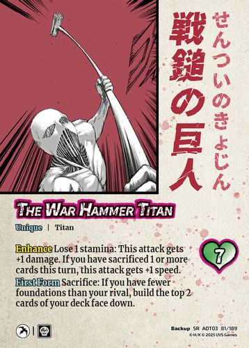 War Hammer Titan Attacks!
