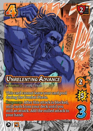 Unrelenting Advance