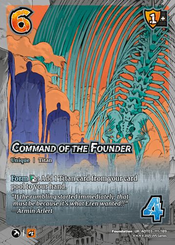 Command of the Founder