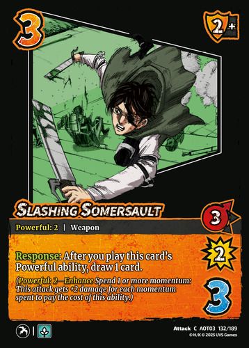 Slashing Somersault