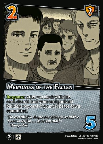 Memories of the Fallen