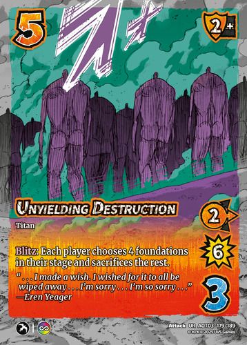 Unyielding Destruction