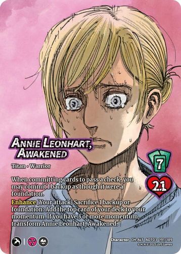 Annie Leonhart, Awakened