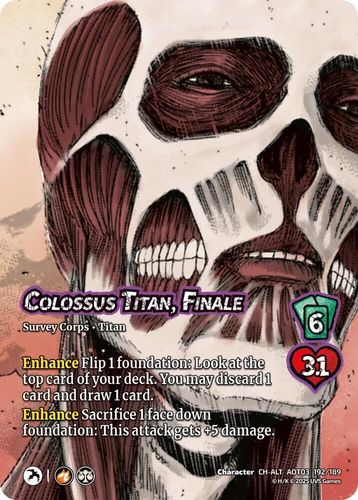 Armin Arlert, Power of the Colossus