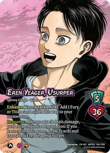Eren Yeager, Usurper