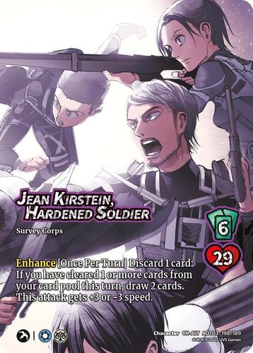 Jean Kirstein, Hardened Soldier