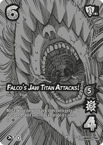 Falco's Jaw Titan Attacks!