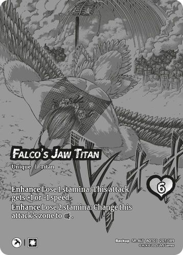 Falco's Jaw Titan Attacks!