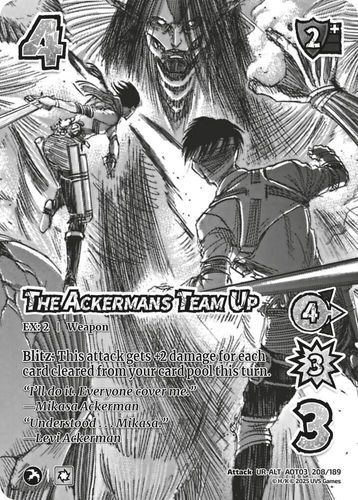 The Ackermans Team Up