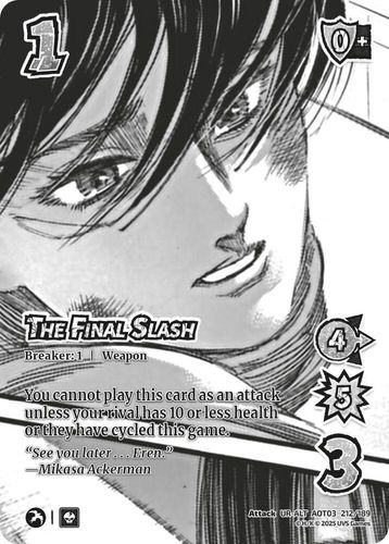 The Final Slash