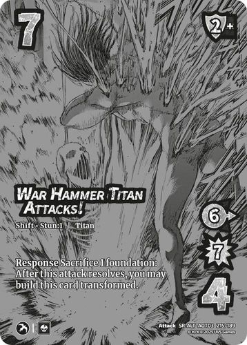 War Hammer Titan Attacks!