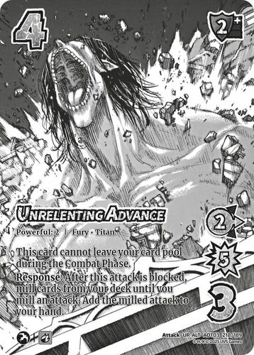 Unrelenting Advance