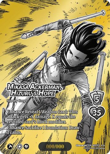 Mikasa Ackerman, Hizuru's Hope