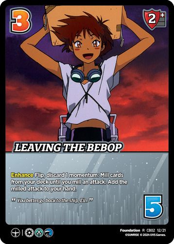 Leaving the Bebop