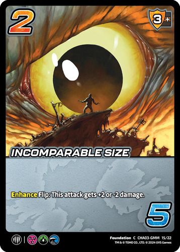 Incomparable Size