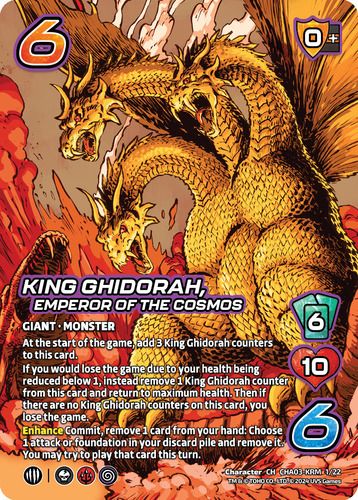 King Ghidorah, Emperor of the Cosmos